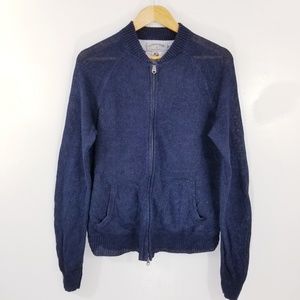 Converse Mens 100% Linen Zip Sweater